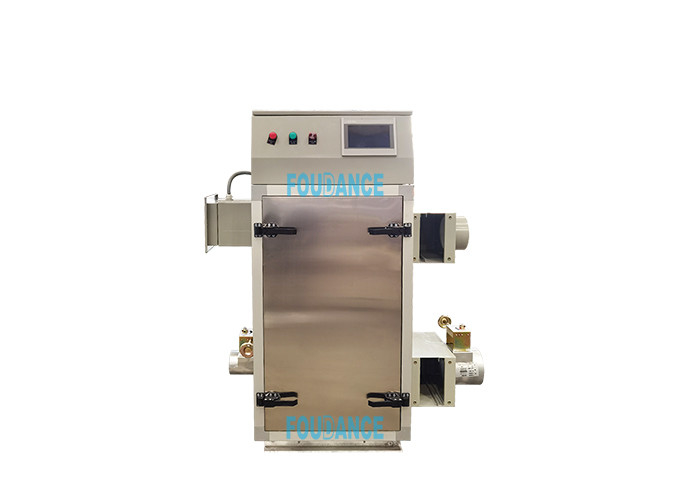 3Deshumidificador de desecantes industriales de 5 kW de potencia para procesos de 300 cmH en el flujo de aire en entornos industriales