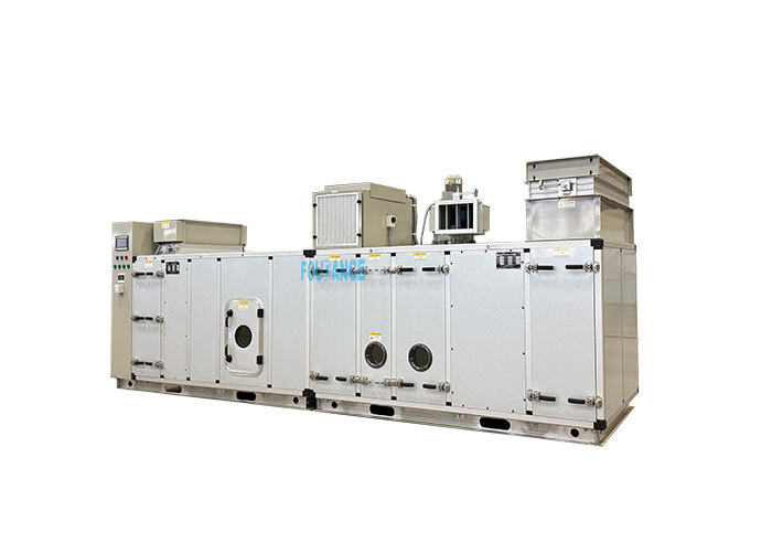 Deshumidificador de aire industrial de alto rendimiento con tecnología de rueda de enfriamiento y desecante para salas limpias